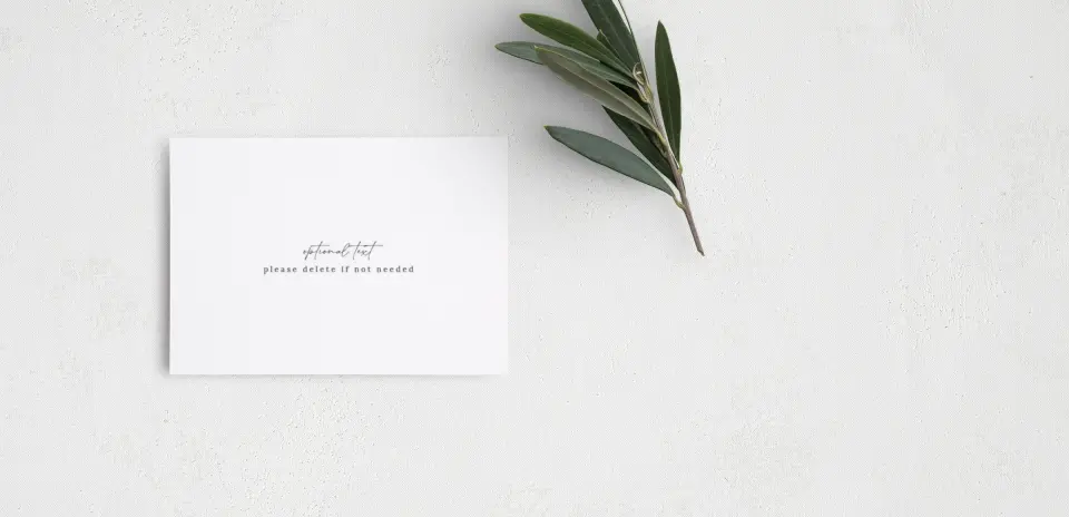 Guest Information Card Back View