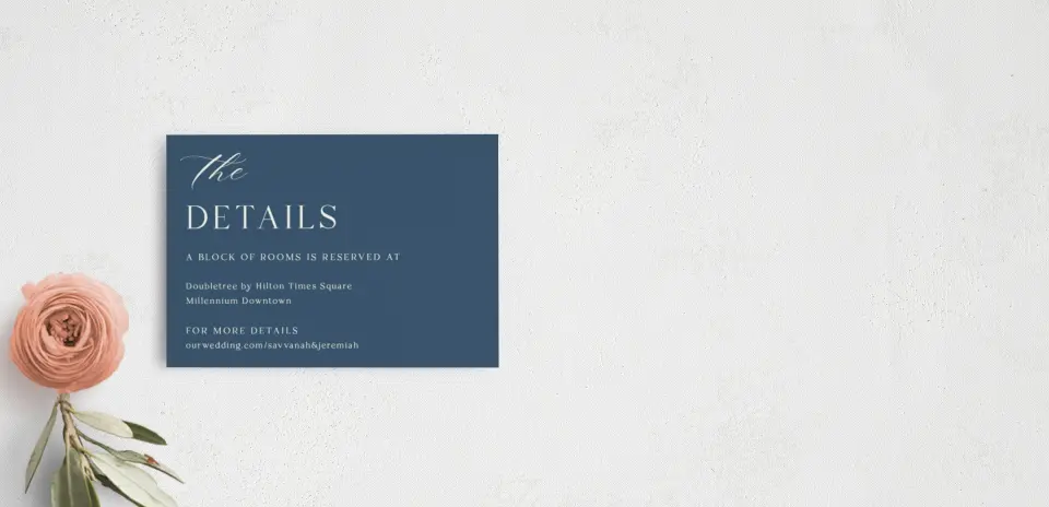 Guest Information Card