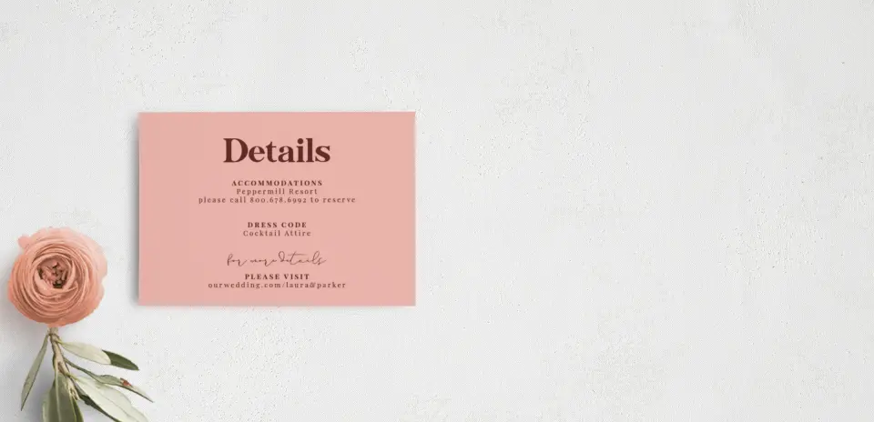 Guest Information Card