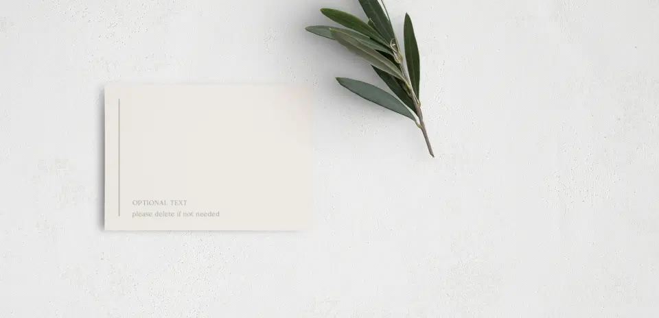 Guest Information Card Back View