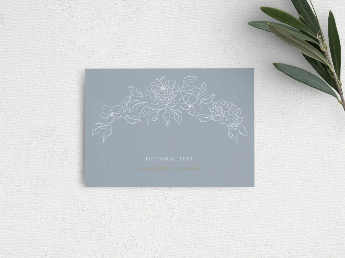 Guest Information Card Back View