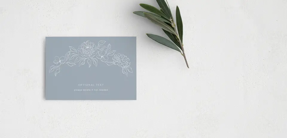 Guest Information Card Back View