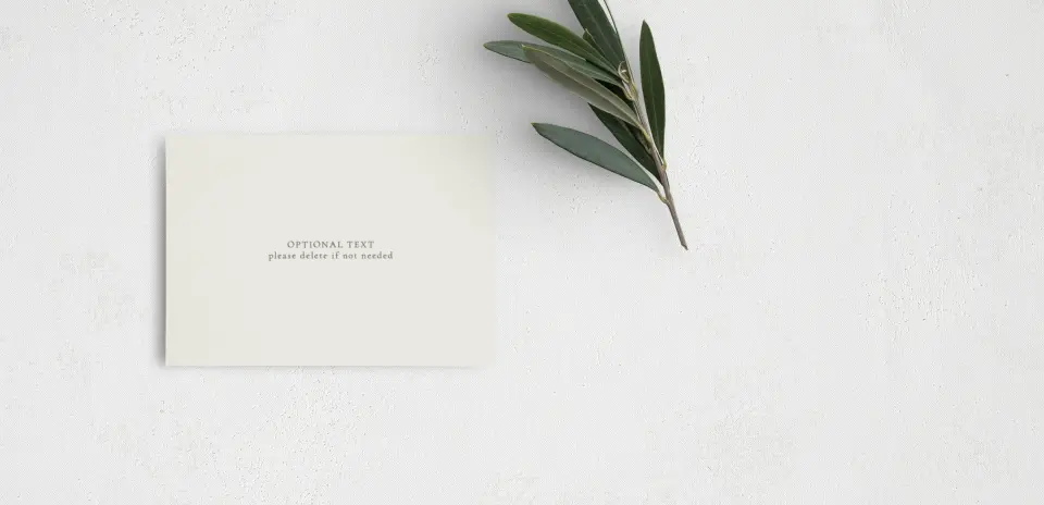 Guest Information Card Back View