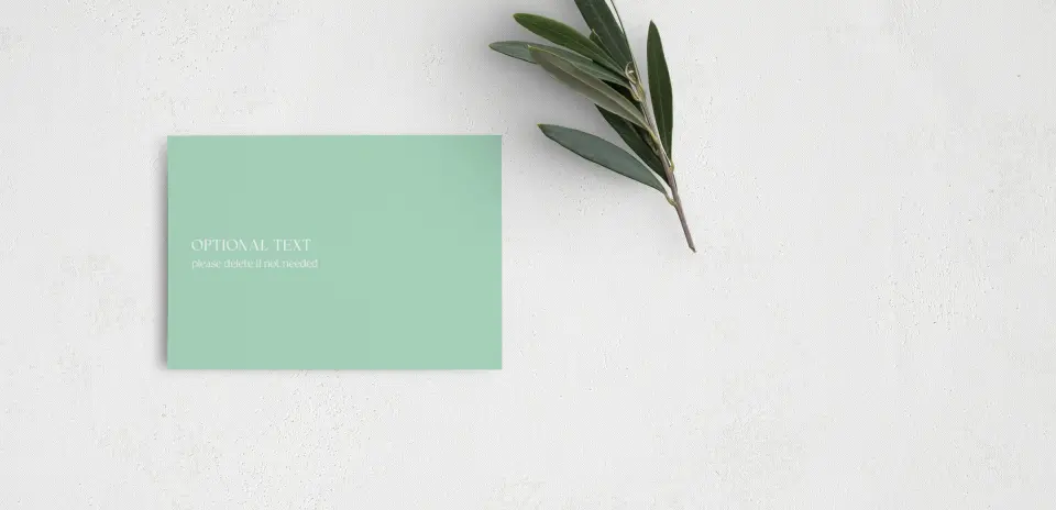 Guest Information Card Back View