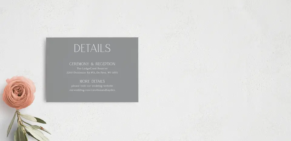 Guest Information Card
