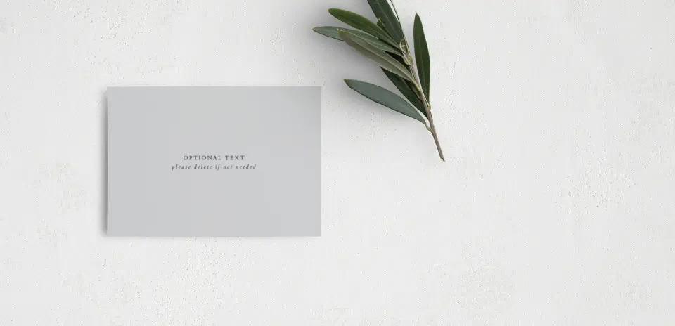 Guest Information Card Back View