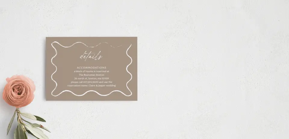 Guest Information Card