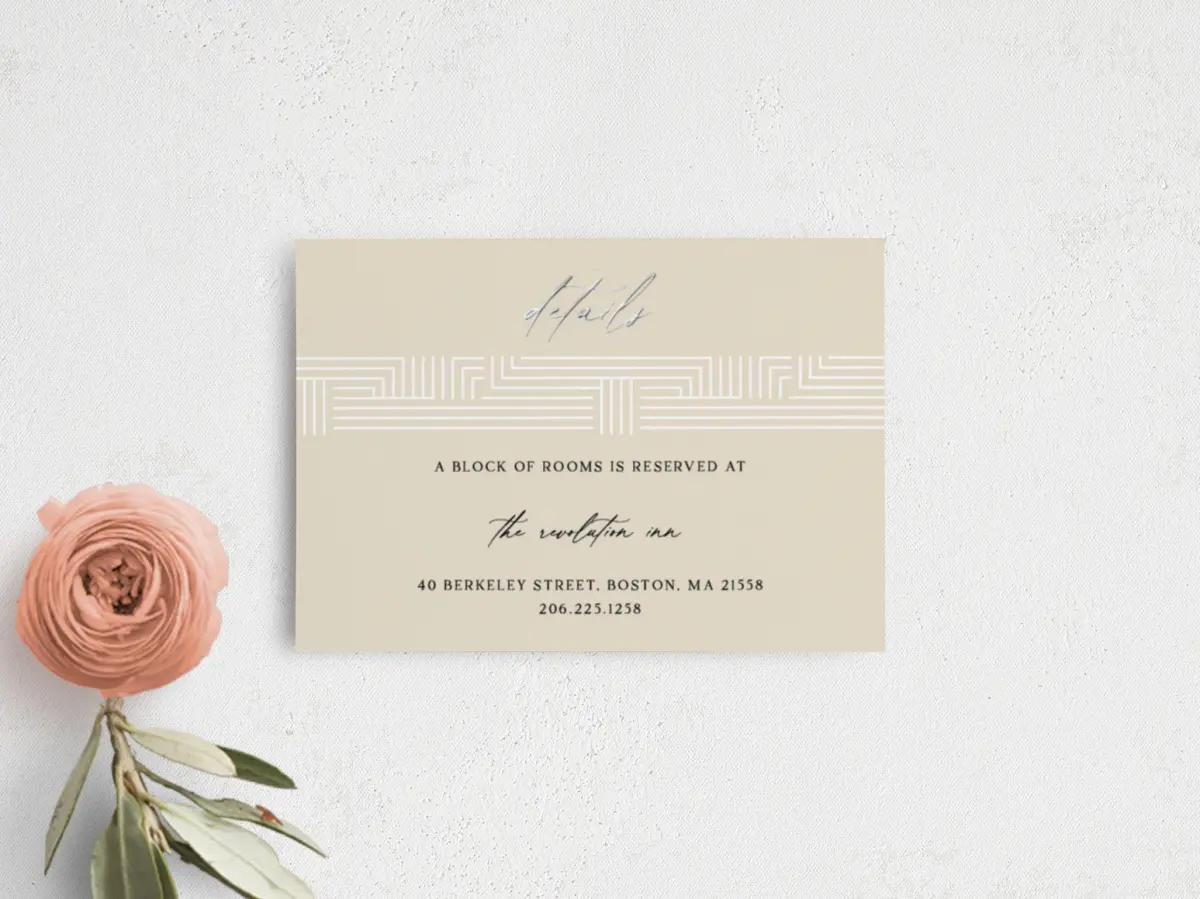 Guest Information Card