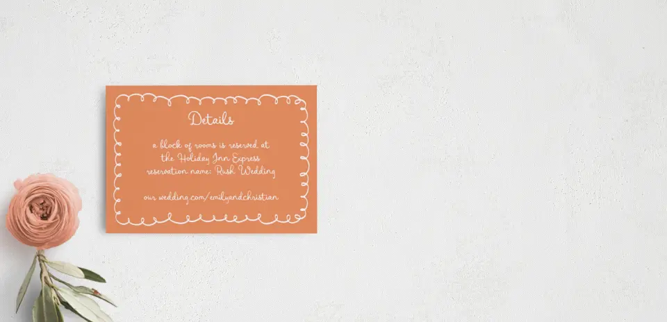 Guest Information Card