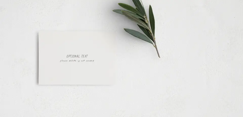 Guest Information Card Back View