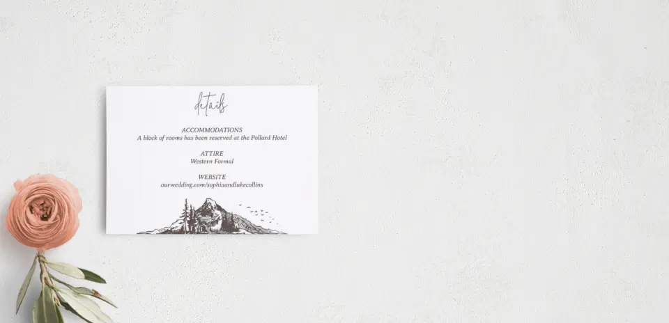 Guest Information Card
