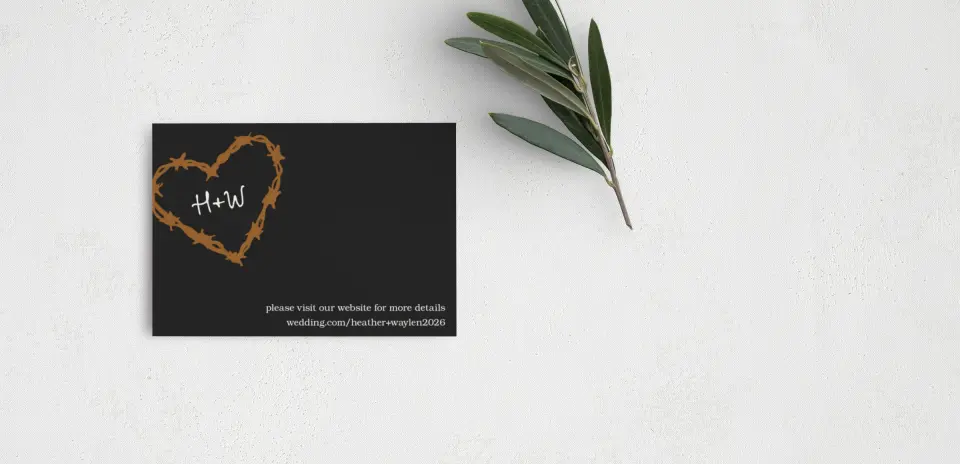 Guest Information Card Back View