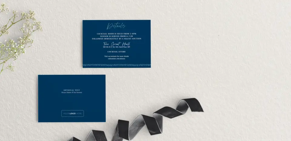 RSVP Postcard Mailing Side