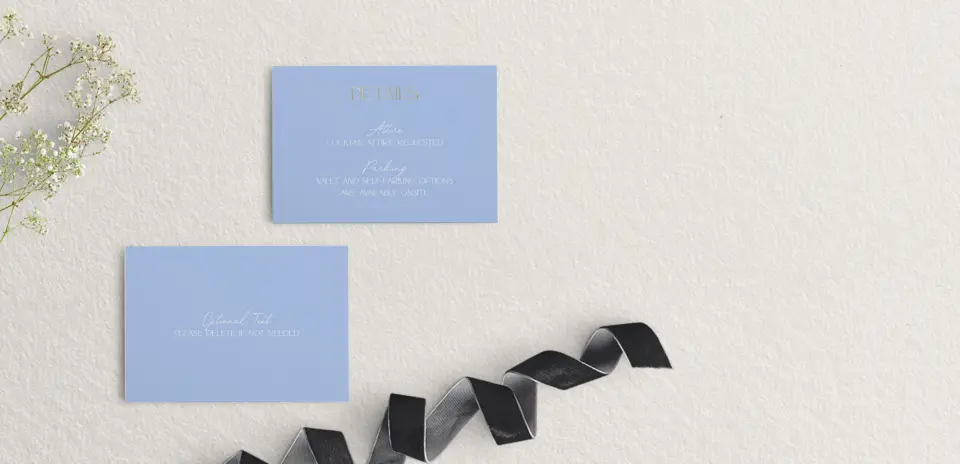 RSVP Postcard Mailing Side