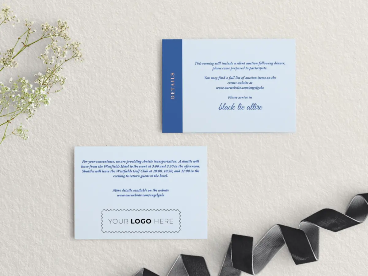 RSVP Postcard Mailing Side