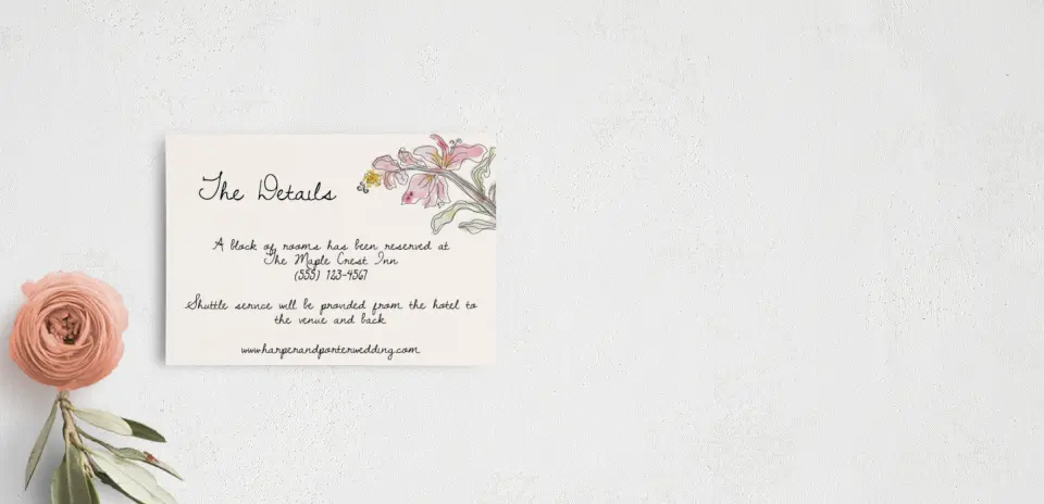 Guest Information Card