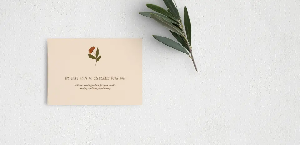 Guest Information Card Back View