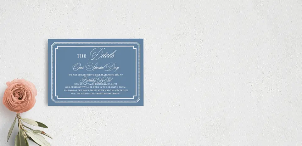 Guest Information Card