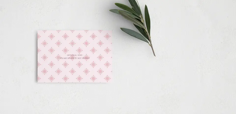 Guest Information Card Back View