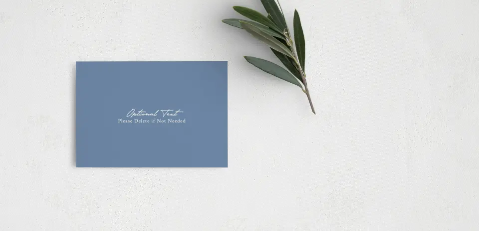 Guest Information Card Back View