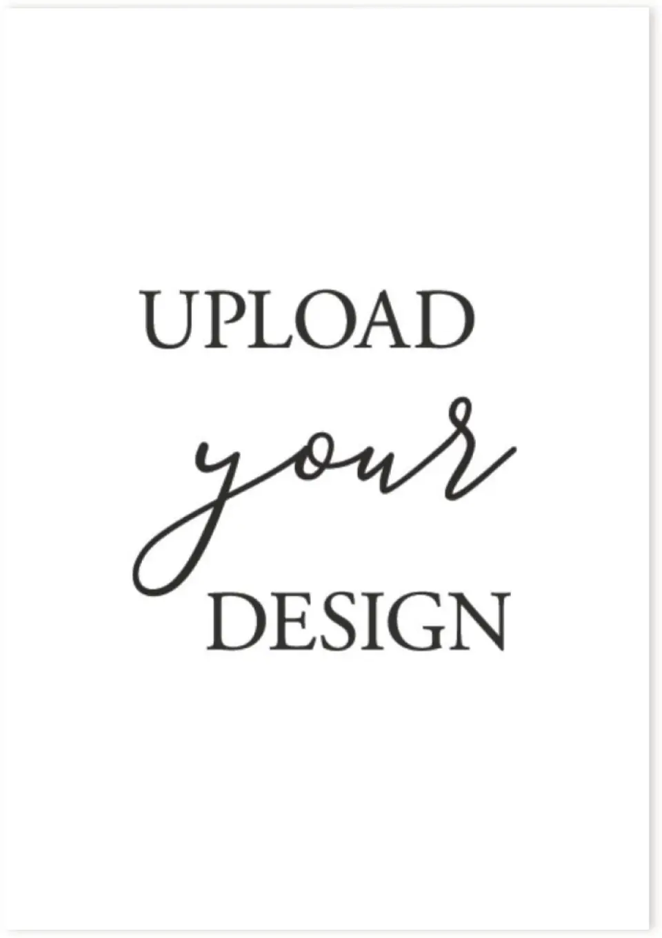 This is a 5" x 3½" Upload Your Design called 3½" x 5" Enclosure Cards printed in full color on Premium Smooth paper