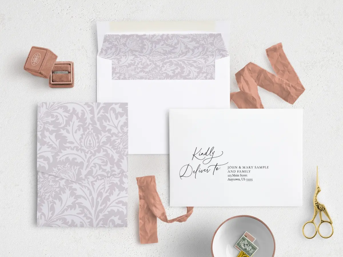Front with Envelope Liner