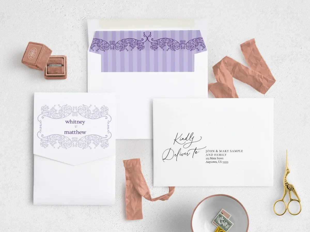 Front with Envelope Liner