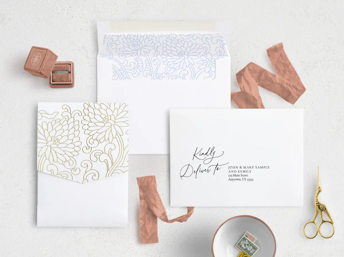 Front with Envelope Liner