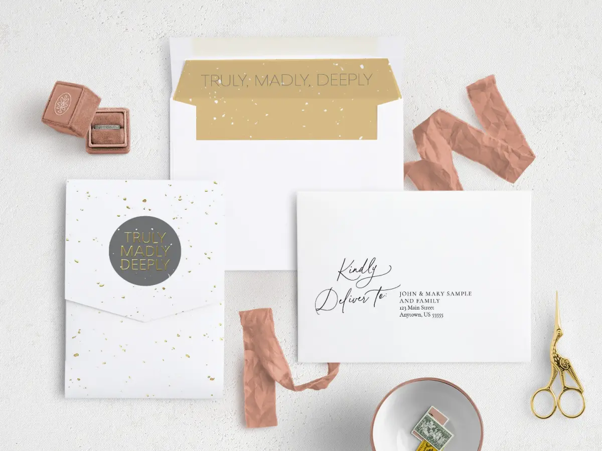 Front with Envelope Liner