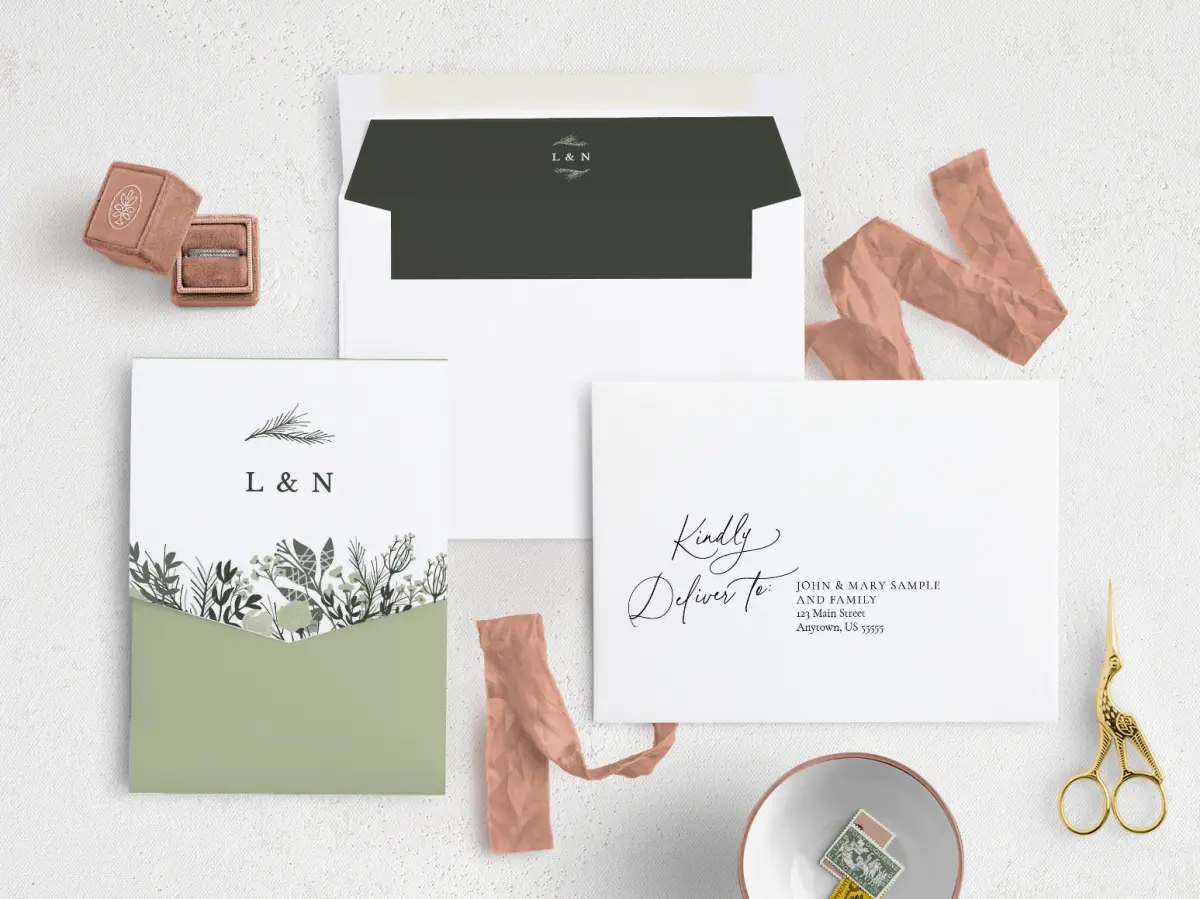 Front with Envelope Liner