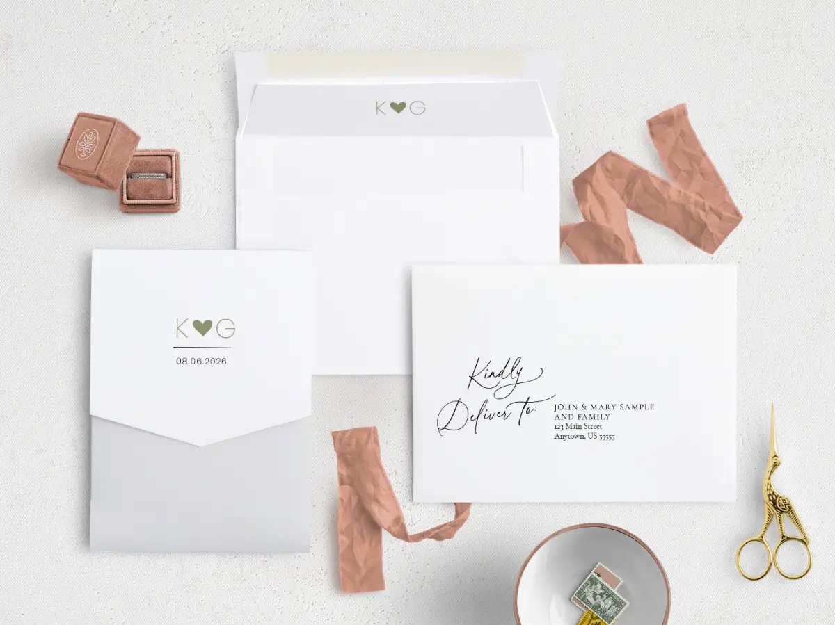 Front with Envelope Liner