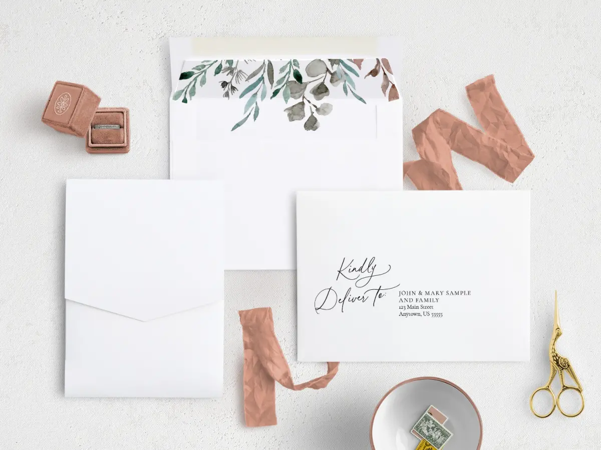 Front with Envelope Liner