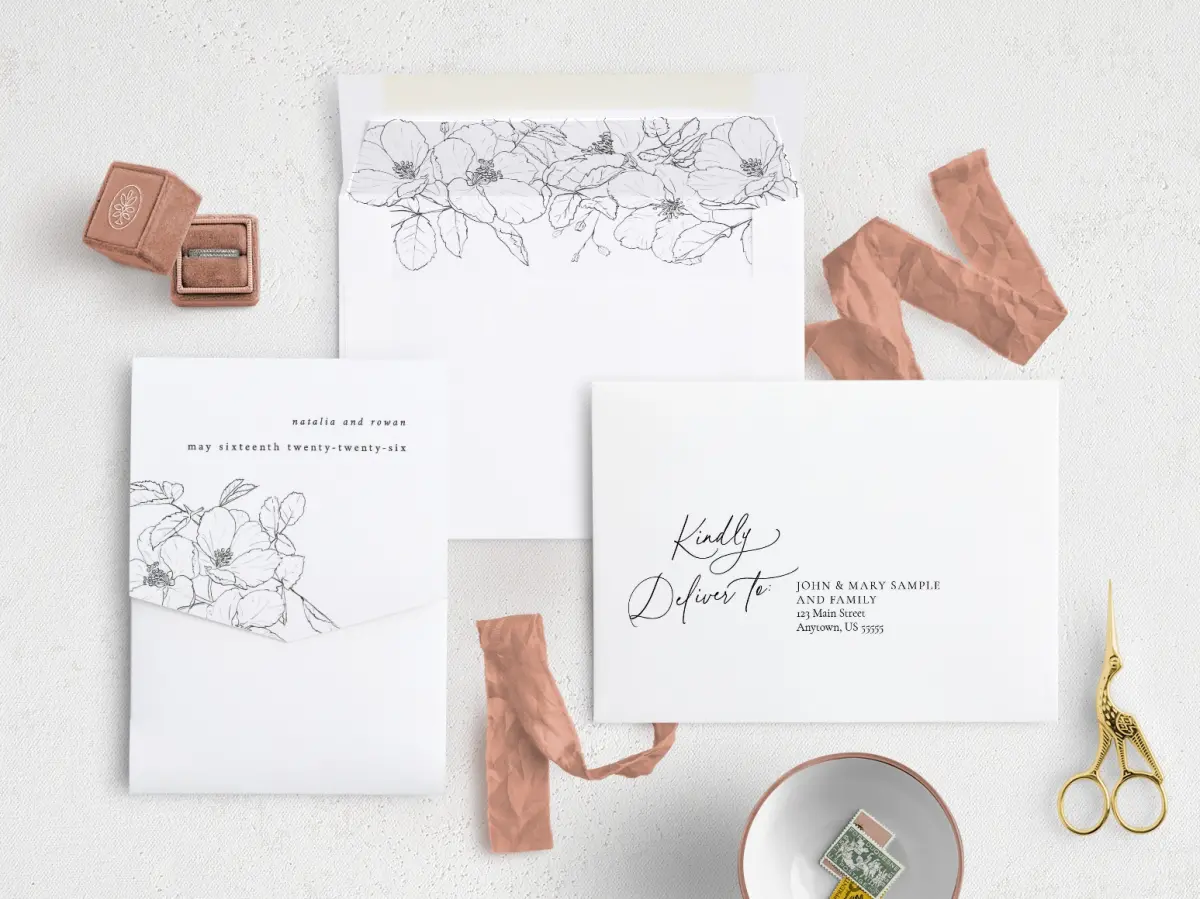Front with Envelope Liner