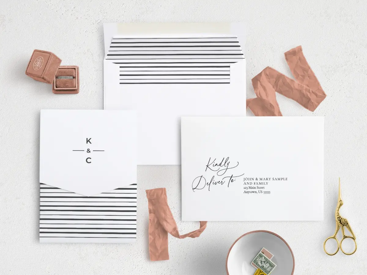 Front with Envelope Liner