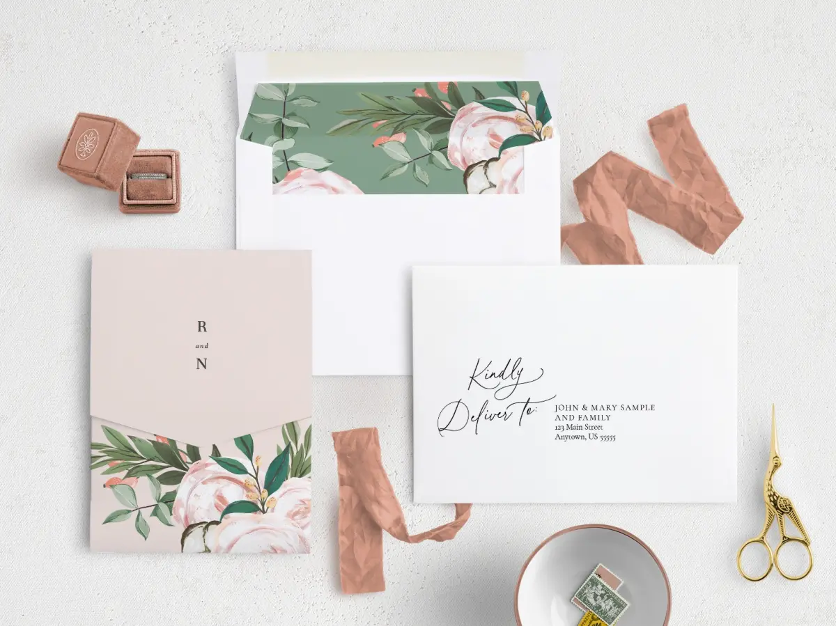 Front with Envelope Liner