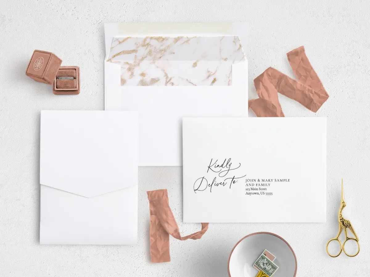 Front with Envelope Liner