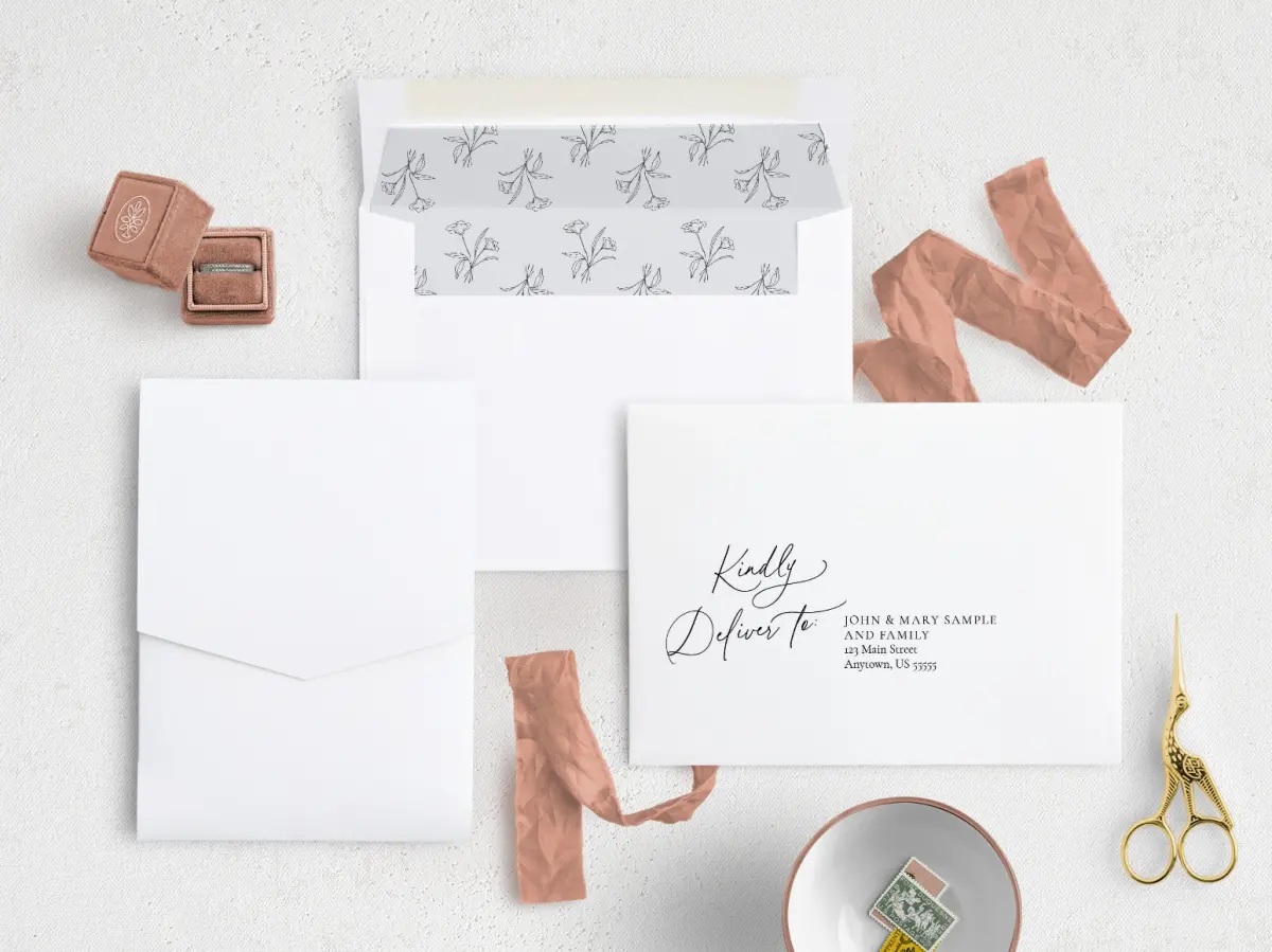Front with Envelope Liner