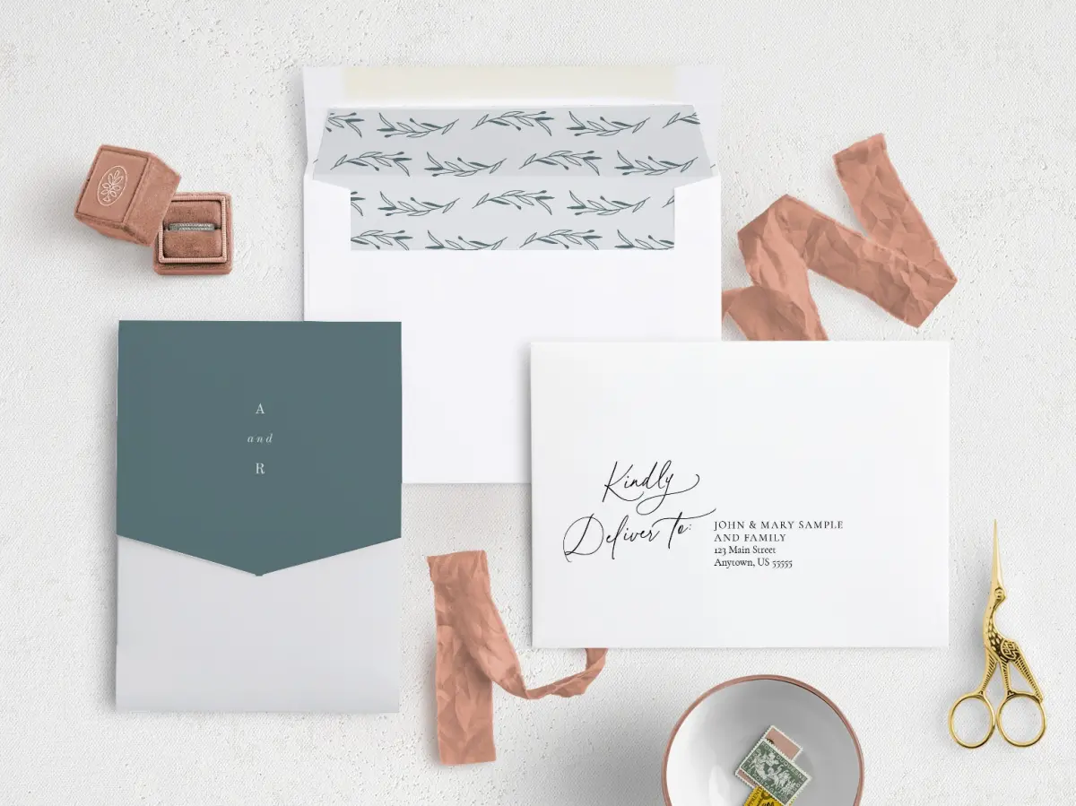 Front with Envelope Liner