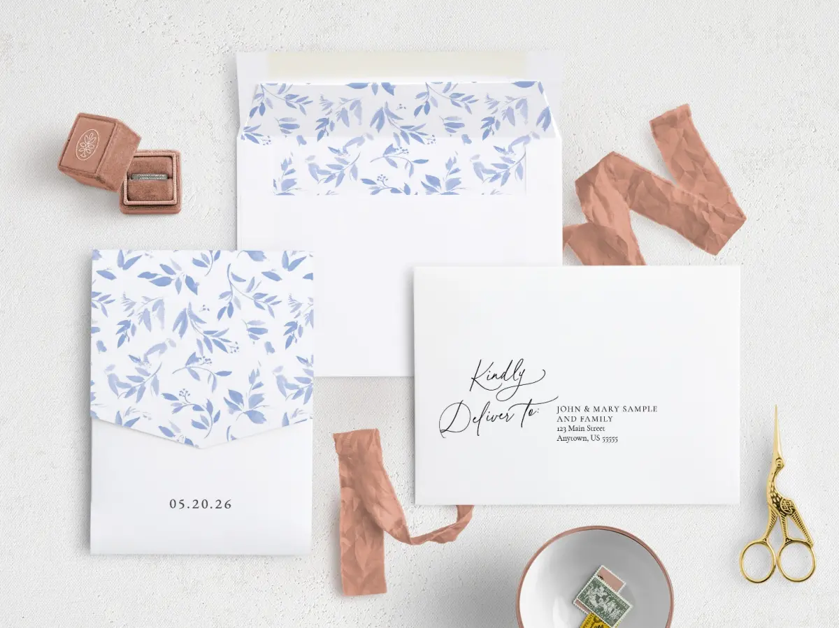 Front with Envelope Liner