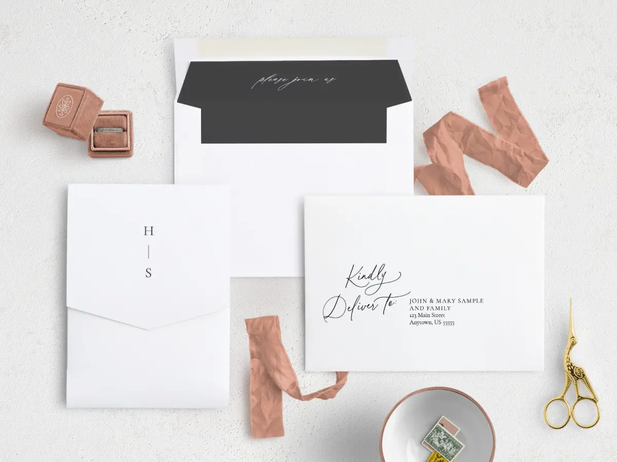 Front with Envelope Liner
