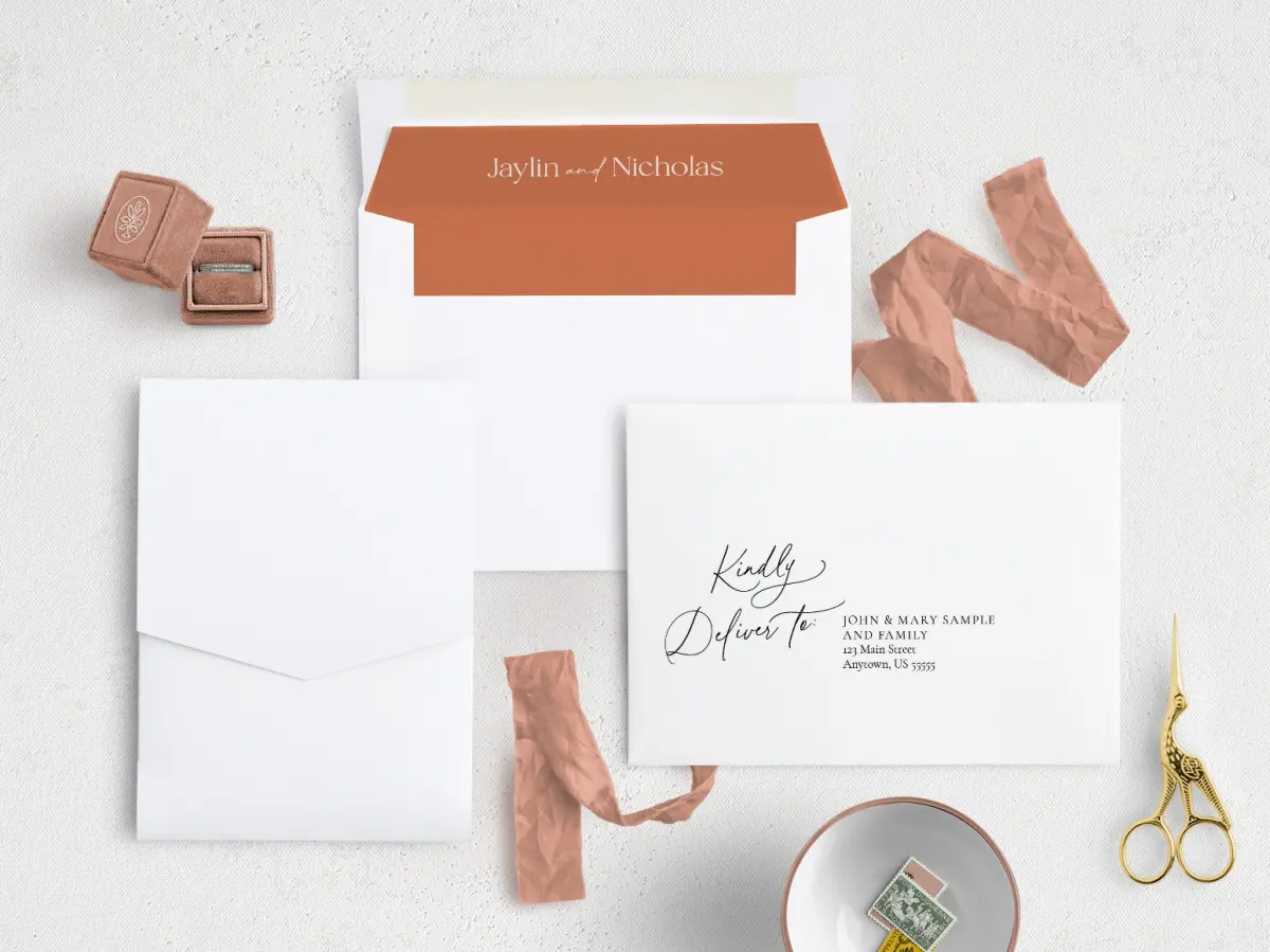 Front with Envelope Liner