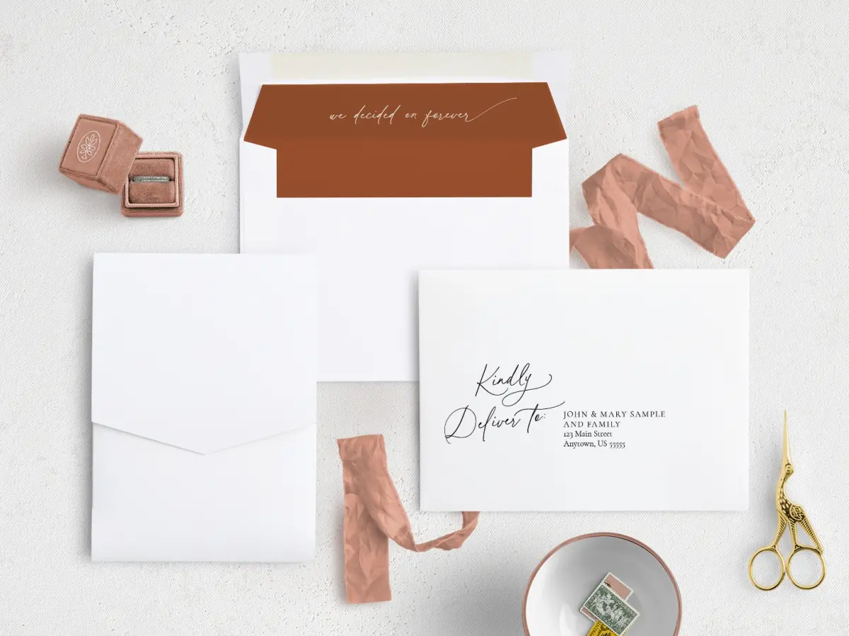 Front with Envelope Liner