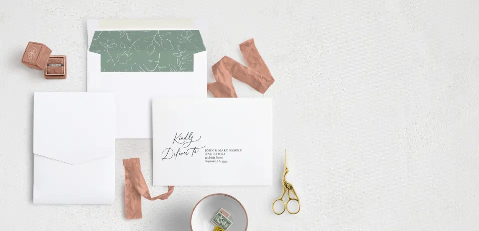 Front with Envelope Liner