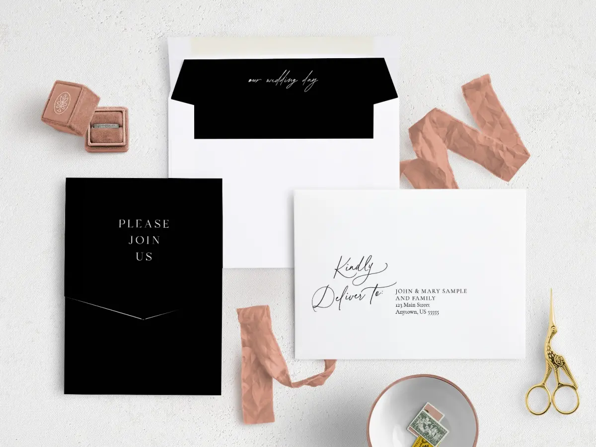Front with Envelope Liner