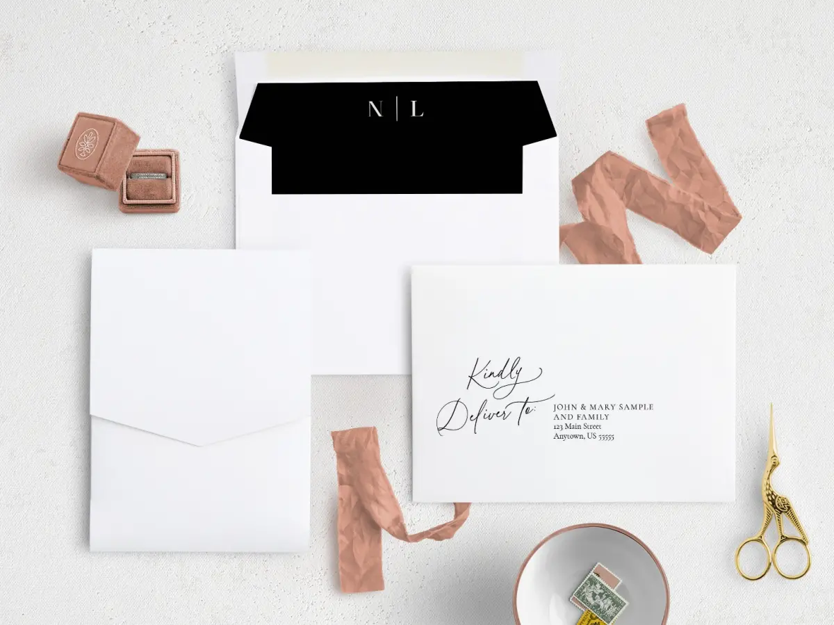 Front with Envelope Liner