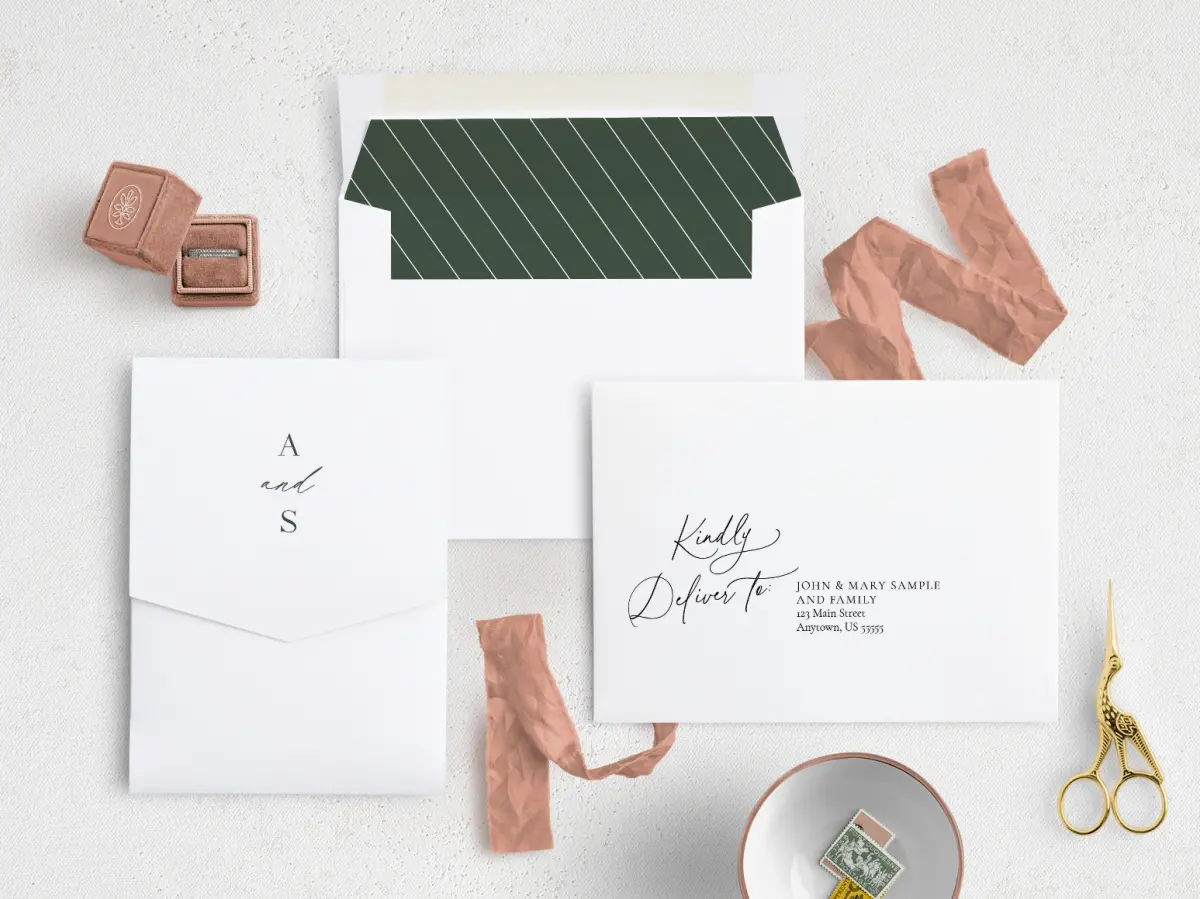 Front with Envelope Liner