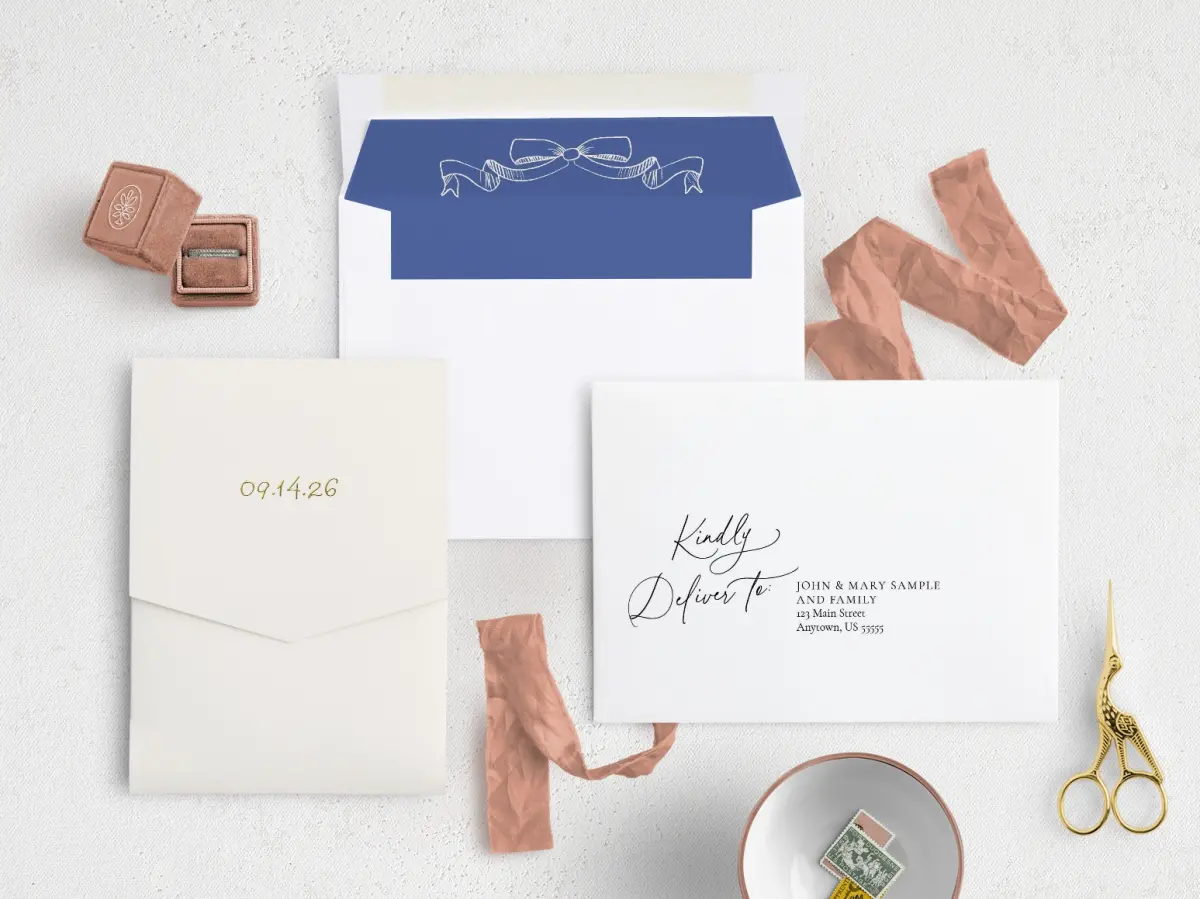 Front with Envelope Liner
