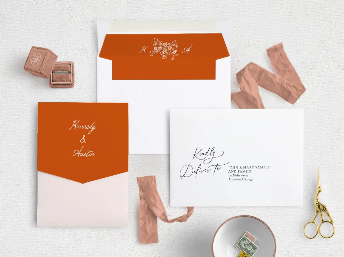 Front with Envelope Liner