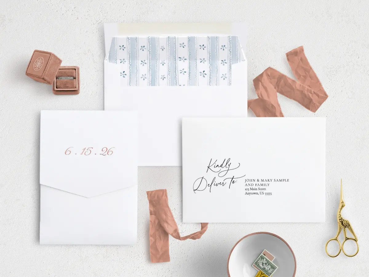 Front with Envelope Liner