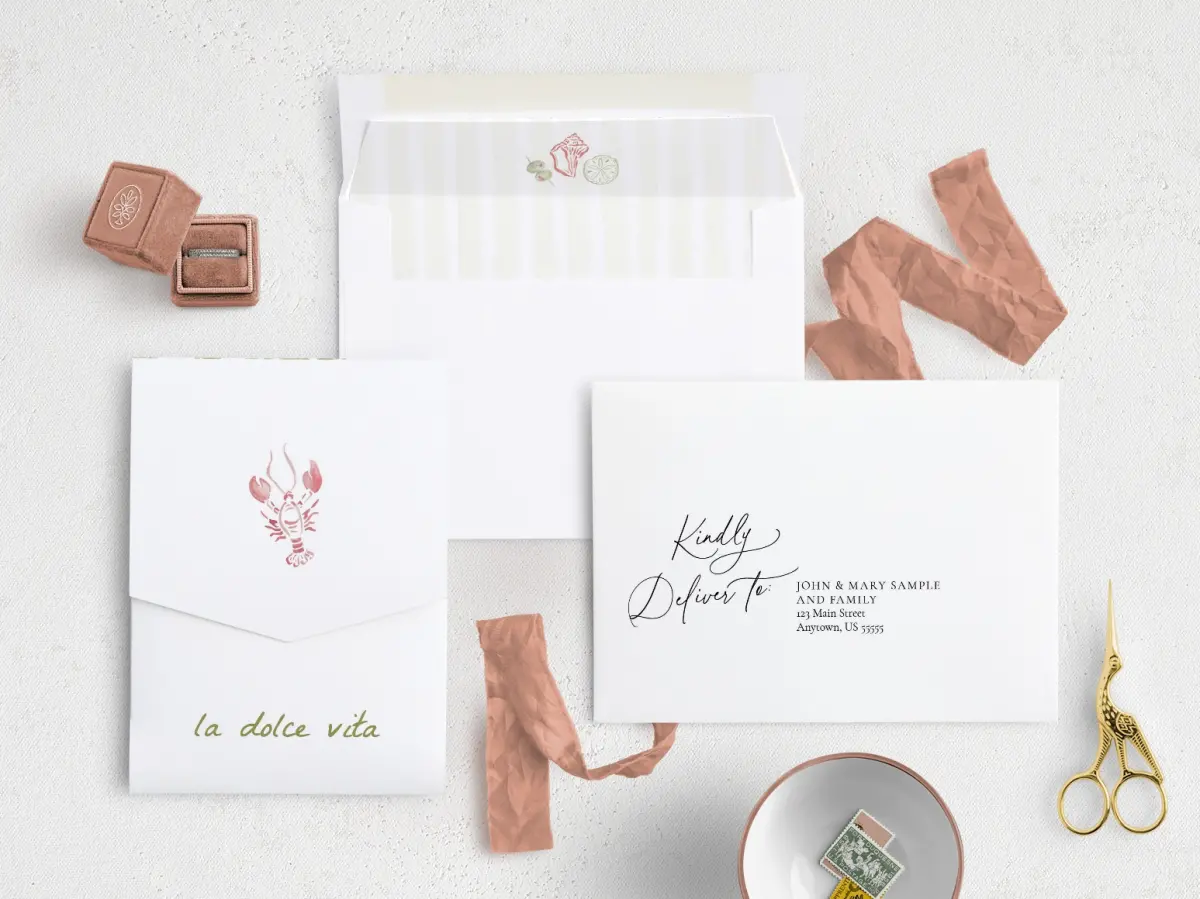 Front with Envelope Liner